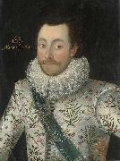 Portrait of Sir John Penruddock, Robert Peake the Elder